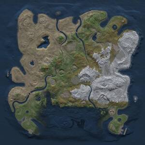 Thumbnail Rust Map: Procedural Map, Size: 4250, Seed: 481099850, 17 Monuments