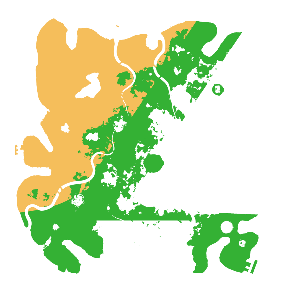 Biome Rust Map: Procedural Map, Size: 4250, Seed: 481099850