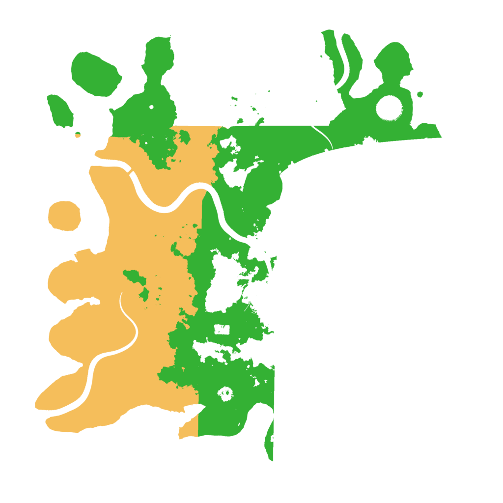Biome Rust Map: Procedural Map, Size: 3500, Seed: 1644226101