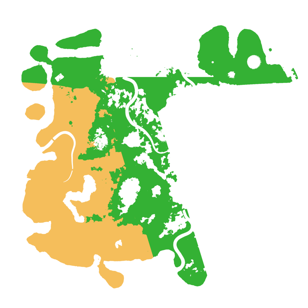 Biome Rust Map: Procedural Map, Size: 4000, Seed: 2009665952
