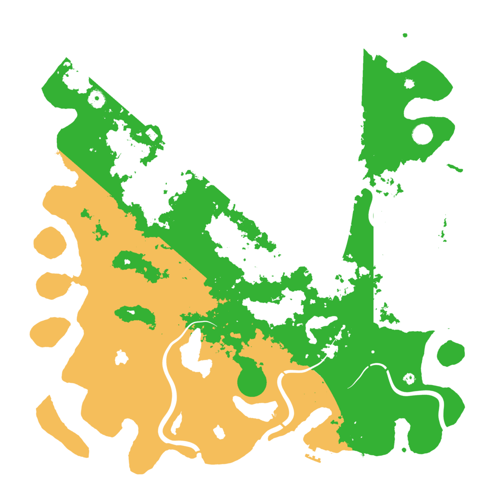 Biome Rust Map: Procedural Map, Size: 4500, Seed: 1856110422