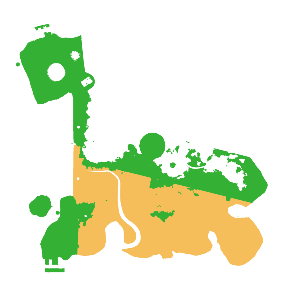 Biome Rust Map: Procedural Map, Size: 3000, Seed: 10294