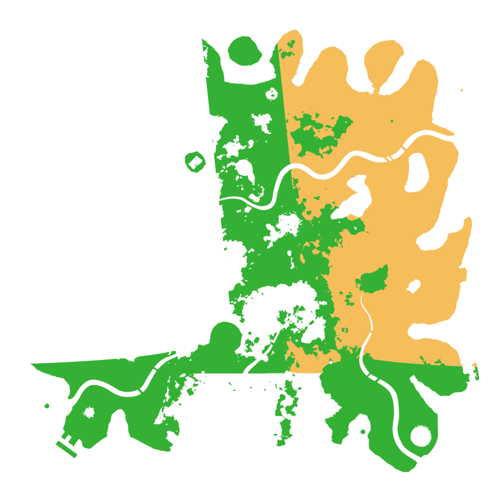Biome Rust Map: Procedural Map, Size: 4250, Seed: 77696797