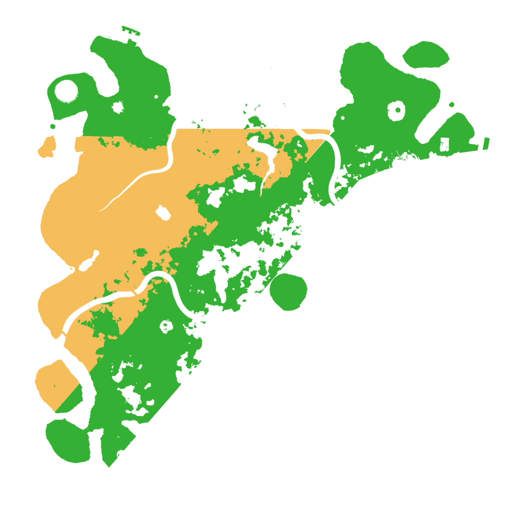 Biome Rust Map: Procedural Map, Size: 4000, Seed: 1647159261