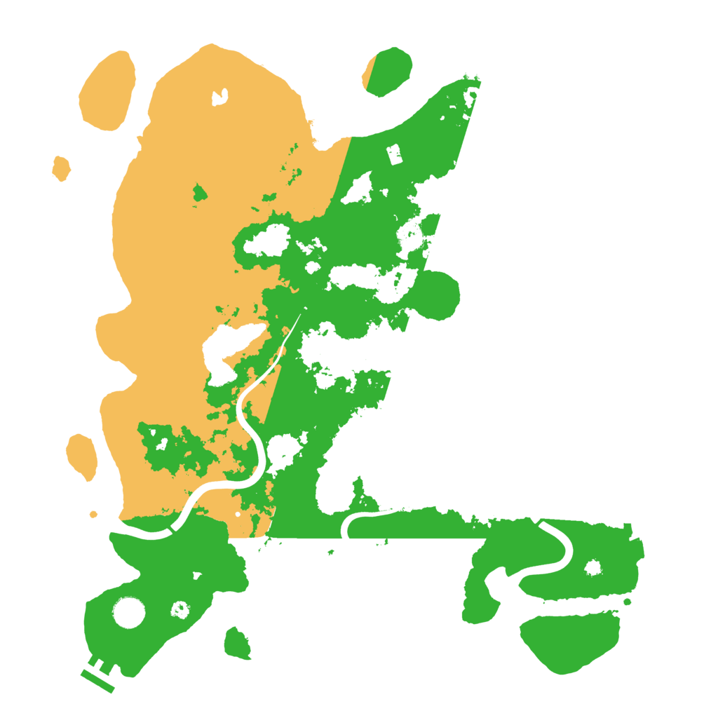 Biome Rust Map: Procedural Map, Size: 4000, Seed: 5009
