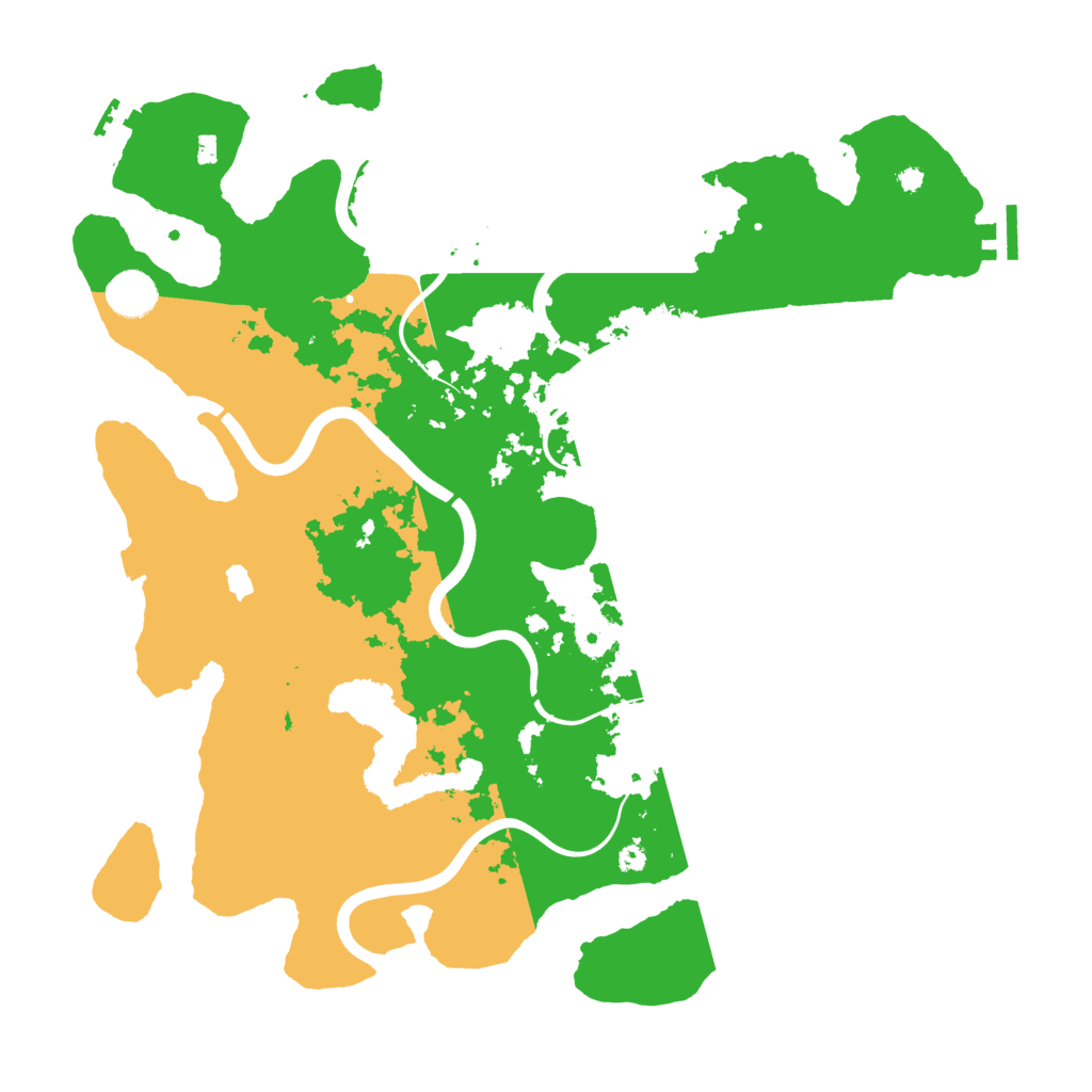 Biome Rust Map: Procedural Map, Size: 4000, Seed: 5501