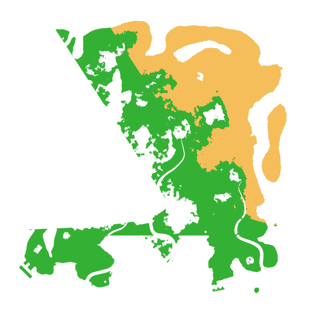 Biome Rust Map: Procedural Map, Size: 4000, Seed: 4339