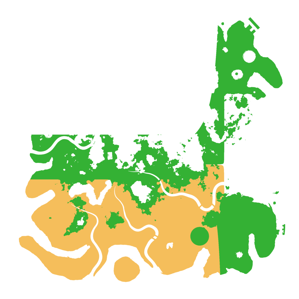 Biome Rust Map: Procedural Map, Size: 4250, Seed: 186013960