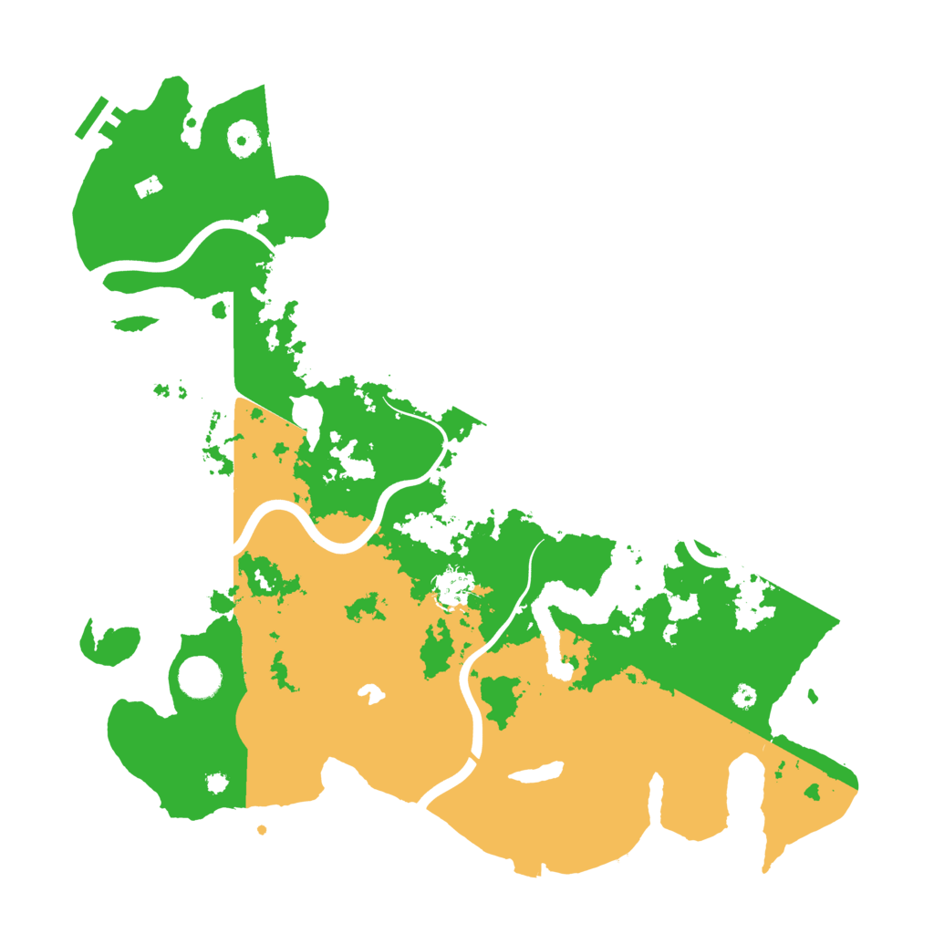 Biome Rust Map: Procedural Map, Size: 4000, Seed: 545165497