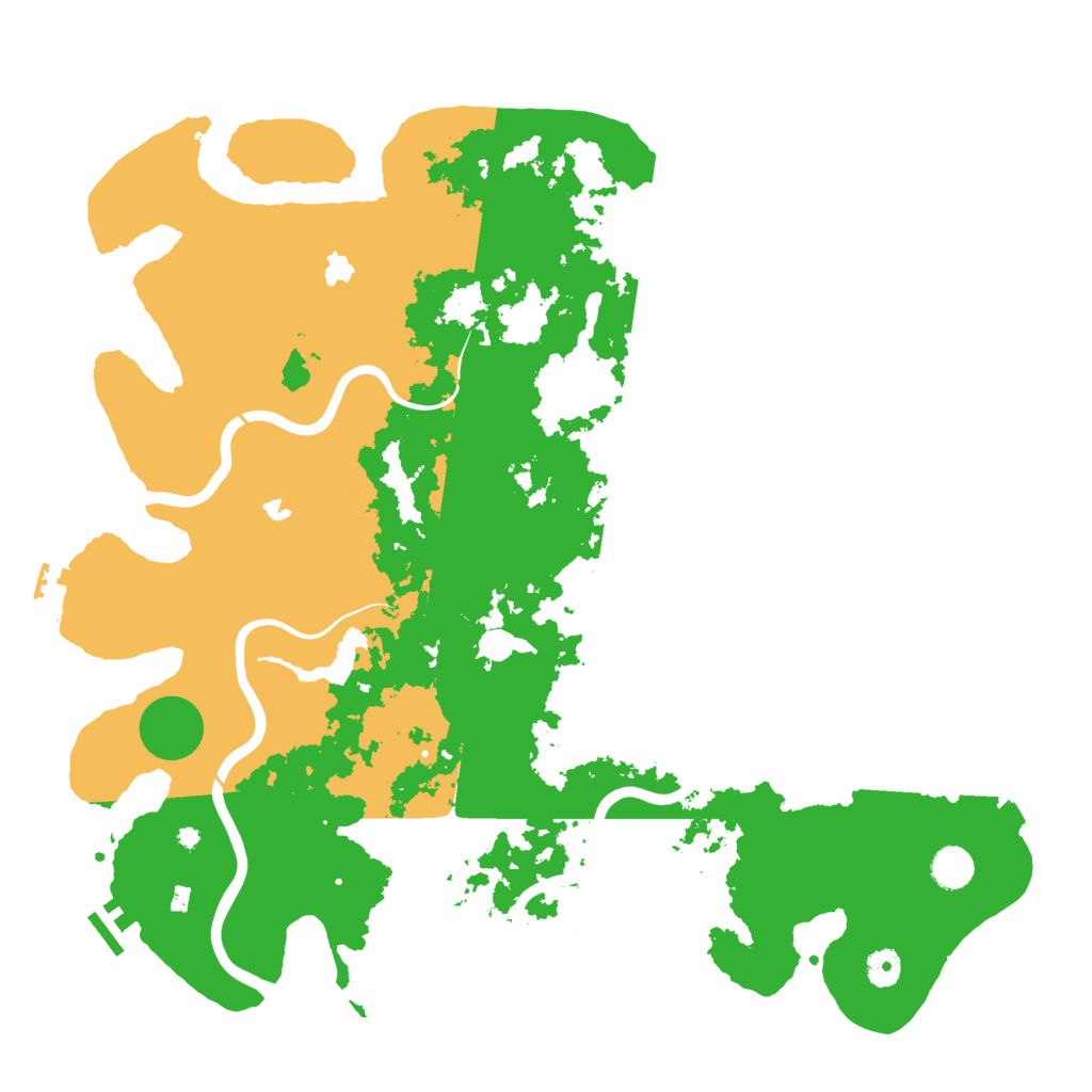 Biome Rust Map: Procedural Map, Size: 4500, Seed: 1532225921