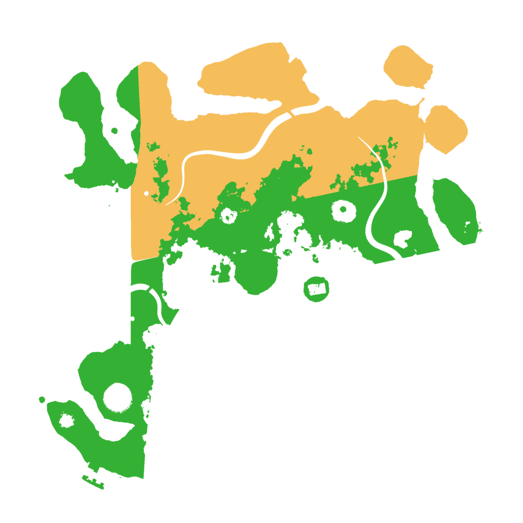 Biome Rust Map: Procedural Map, Size: 3300, Seed: 1178939617