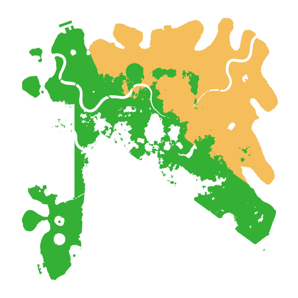 Biome Rust Map: Procedural Map, Size: 4500, Seed: 796568895