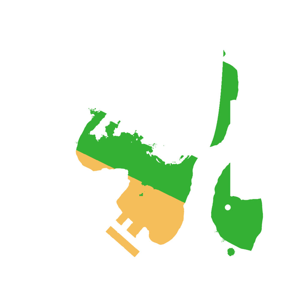 Biome Rust Map: Procedural Map, Size: 1600, Seed: 239697212