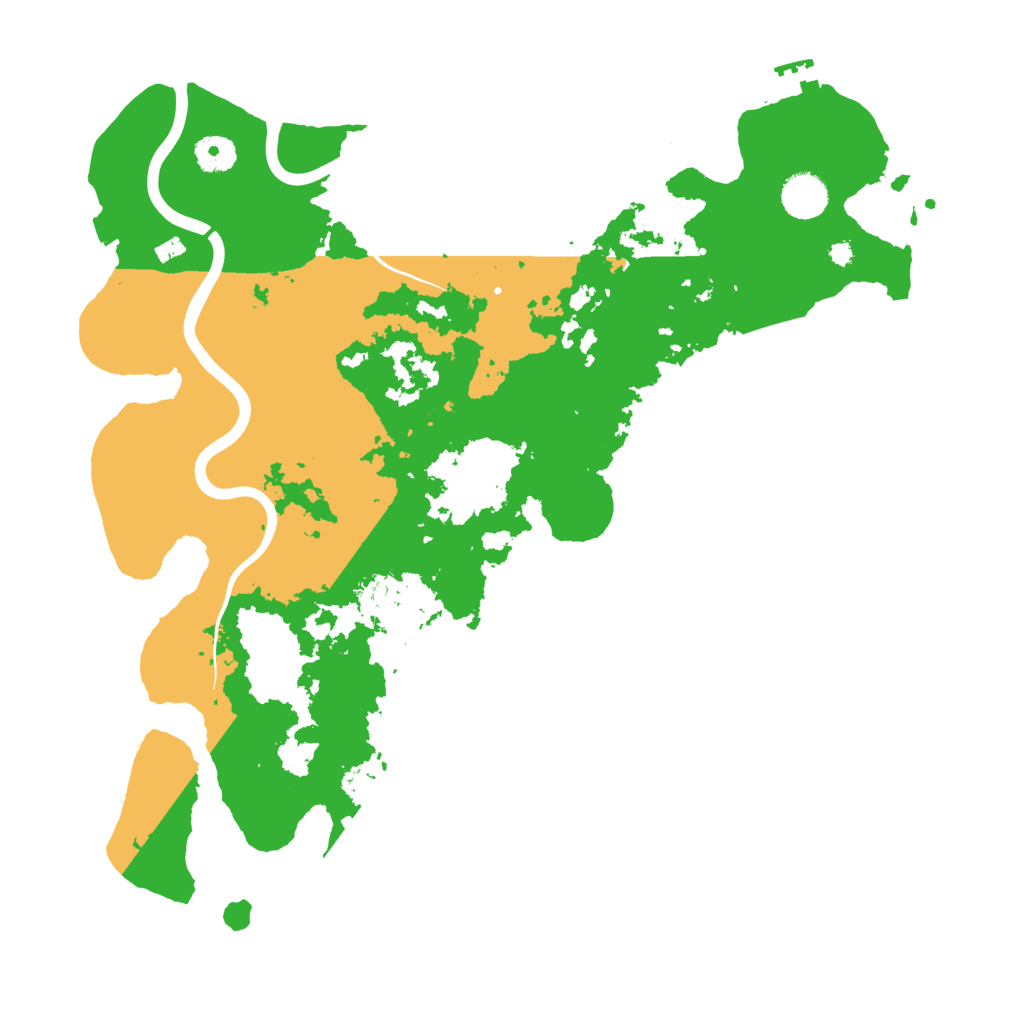 Biome Rust Map: Procedural Map, Size: 3925, Seed: 1020003968
