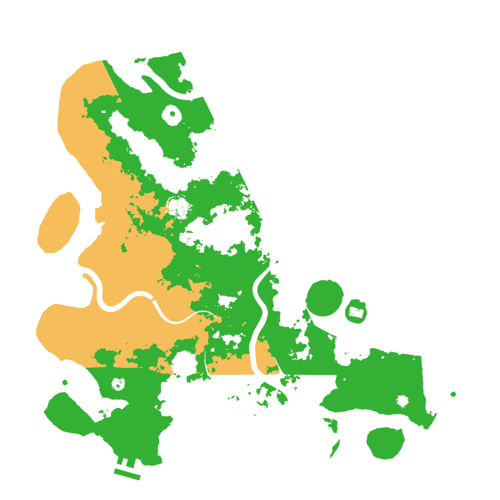 Biome Rust Map: Procedural Map, Size: 3800, Seed: 756922506