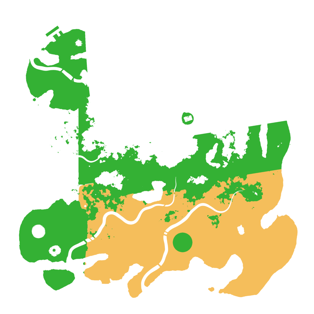 Biome Rust Map: Procedural Map, Size: 4250, Seed: 1892534260