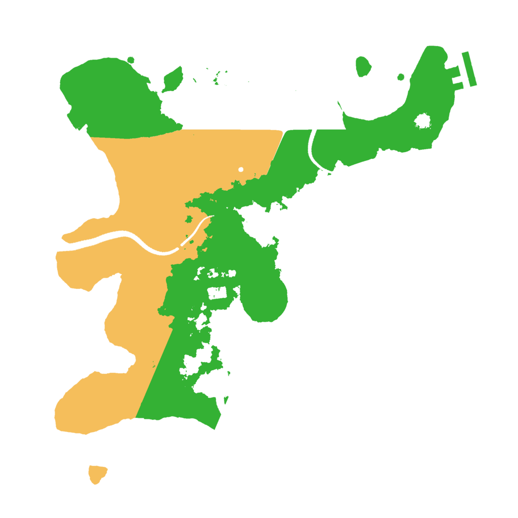 Biome Rust Map: Procedural Map, Size: 3000, Seed: 1428075066