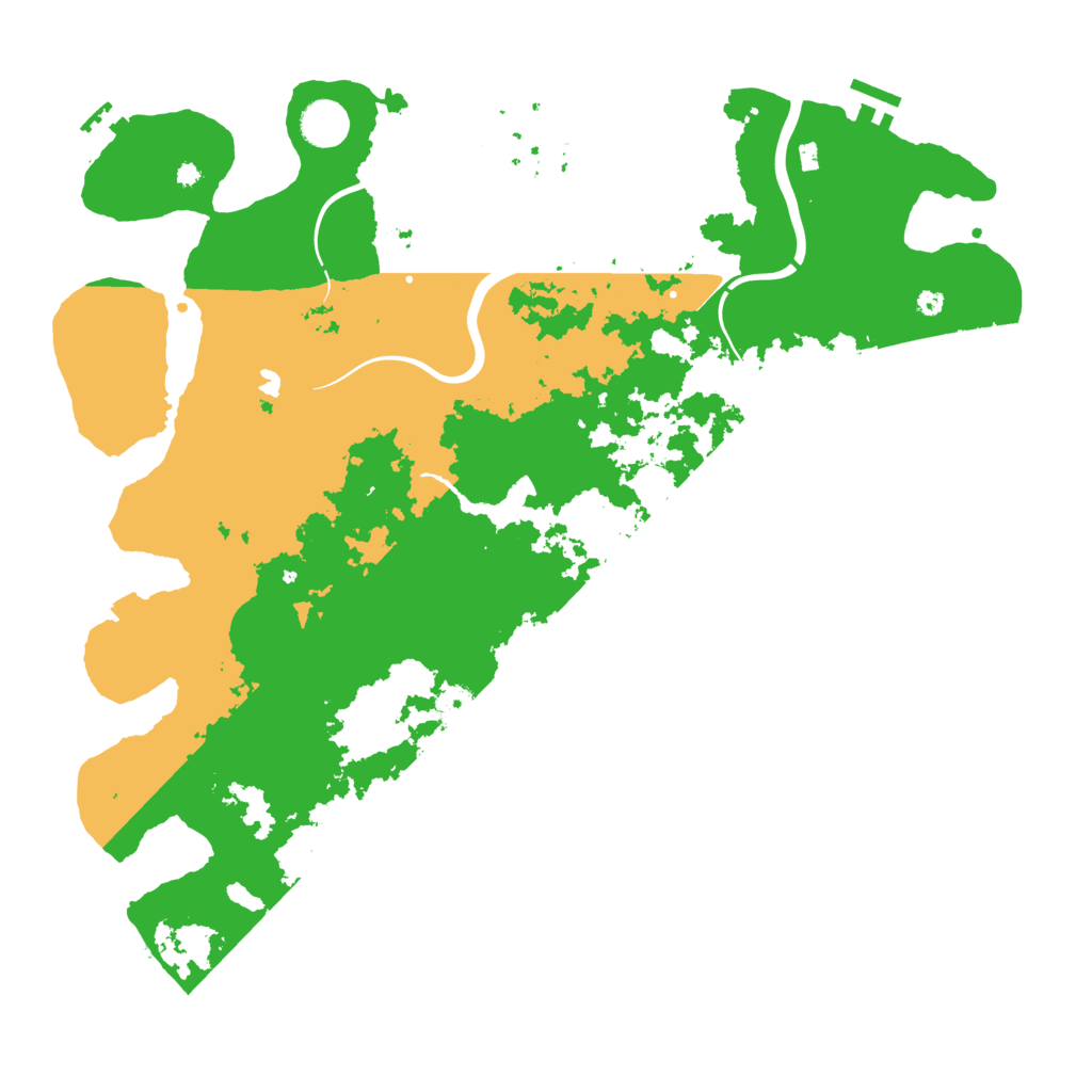 Biome Rust Map: Procedural Map, Size: 4250, Seed: 741907313