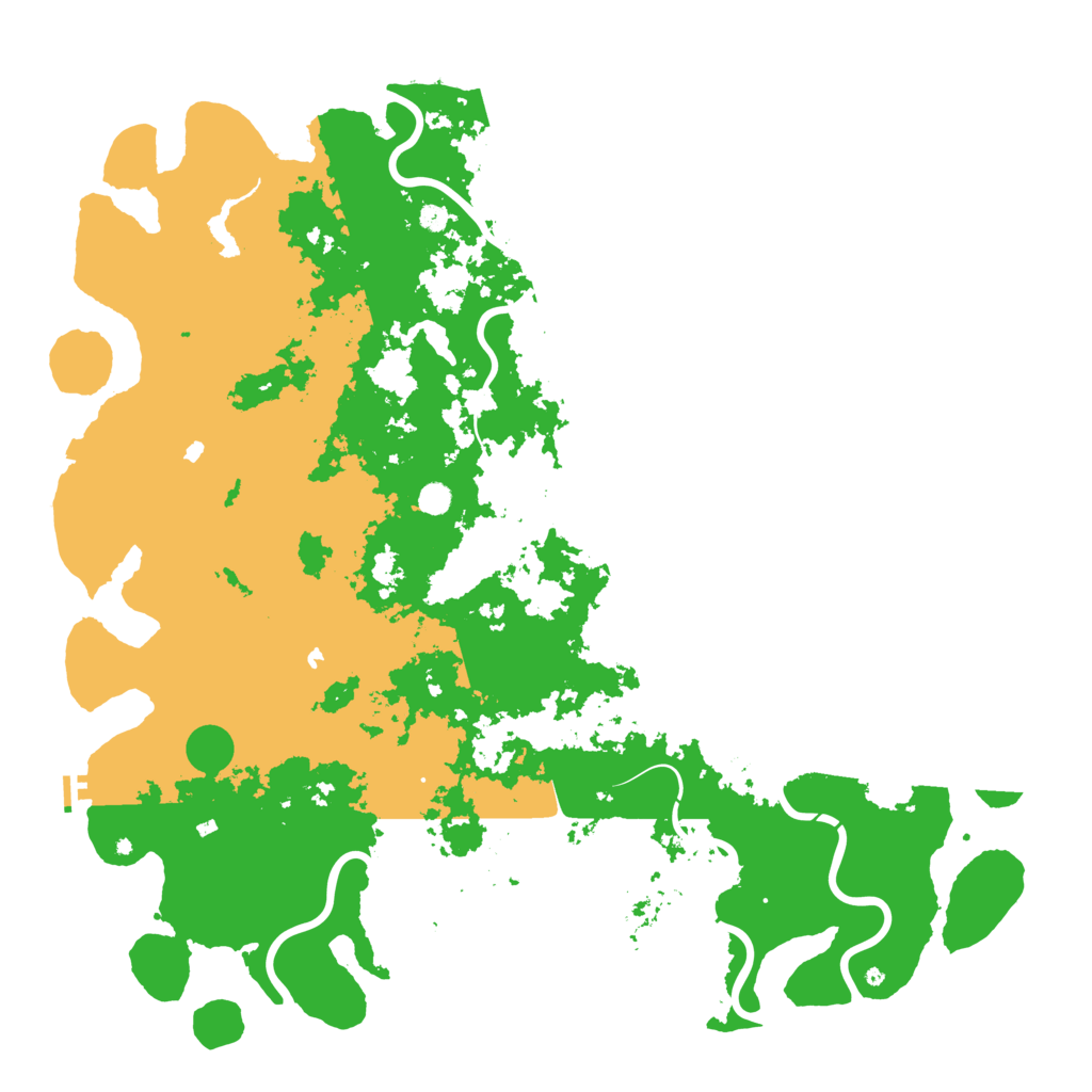 Biome Rust Map: Procedural Map, Size: 6000, Seed: 789632145