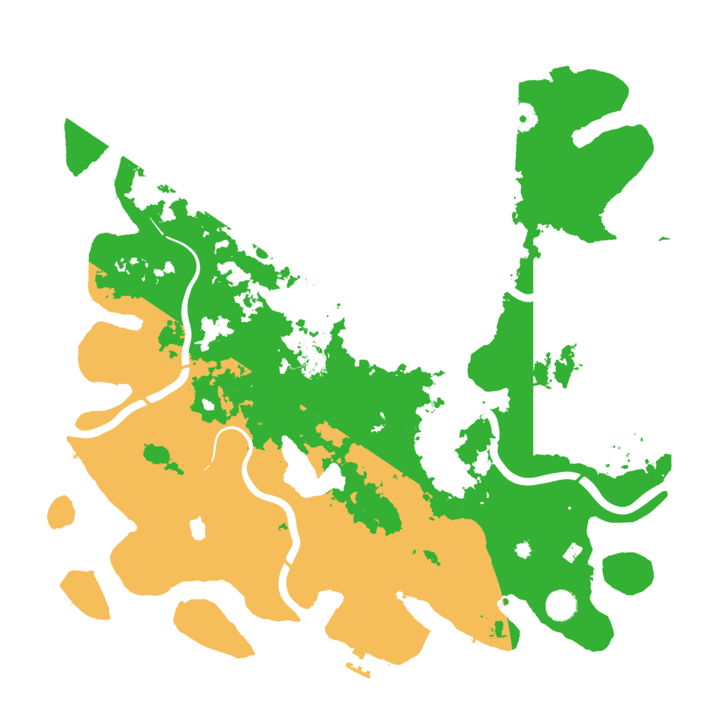 Biome Rust Map: Procedural Map, Size: 4000, Seed: 10172025