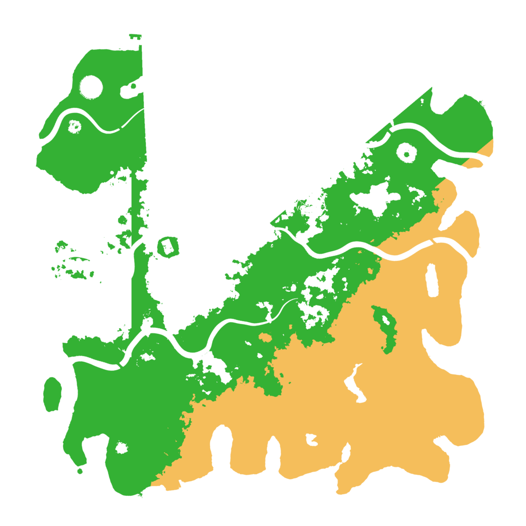 Biome Rust Map: Procedural Map, Size: 4000, Seed: 53341195
