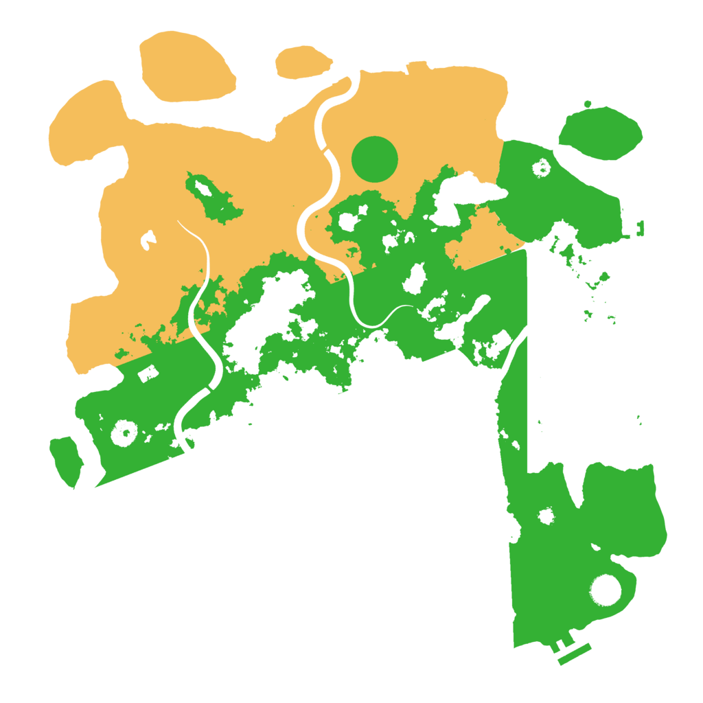 Biome Rust Map: Procedural Map, Size: 4000, Seed: 87421539