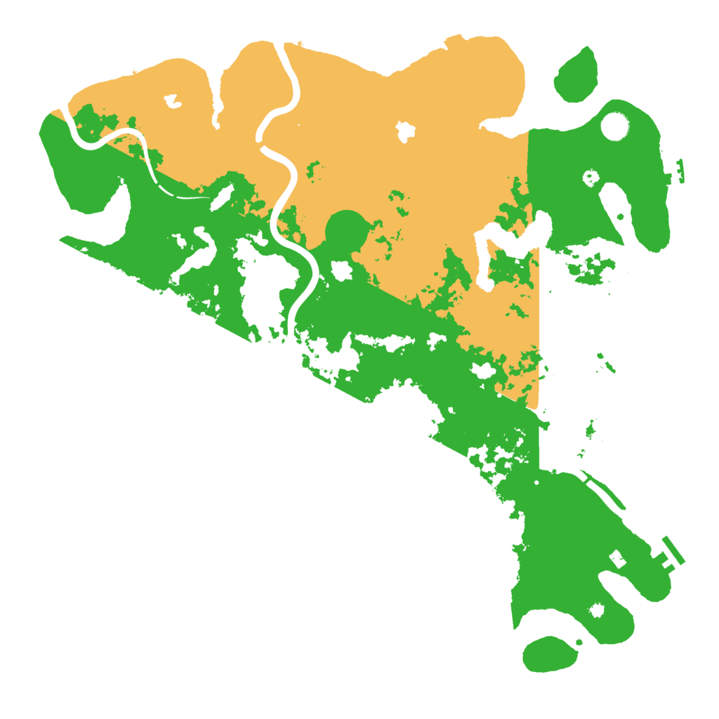 Biome Rust Map: Procedural Map, Size: 4500, Seed: 31578