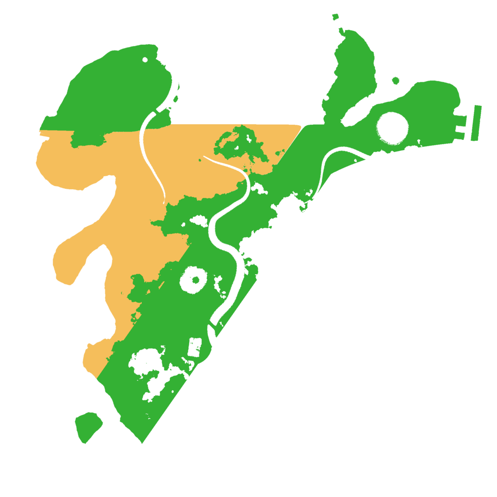 Biome Rust Map: Procedural Map, Size: 2800, Seed: 1674932582