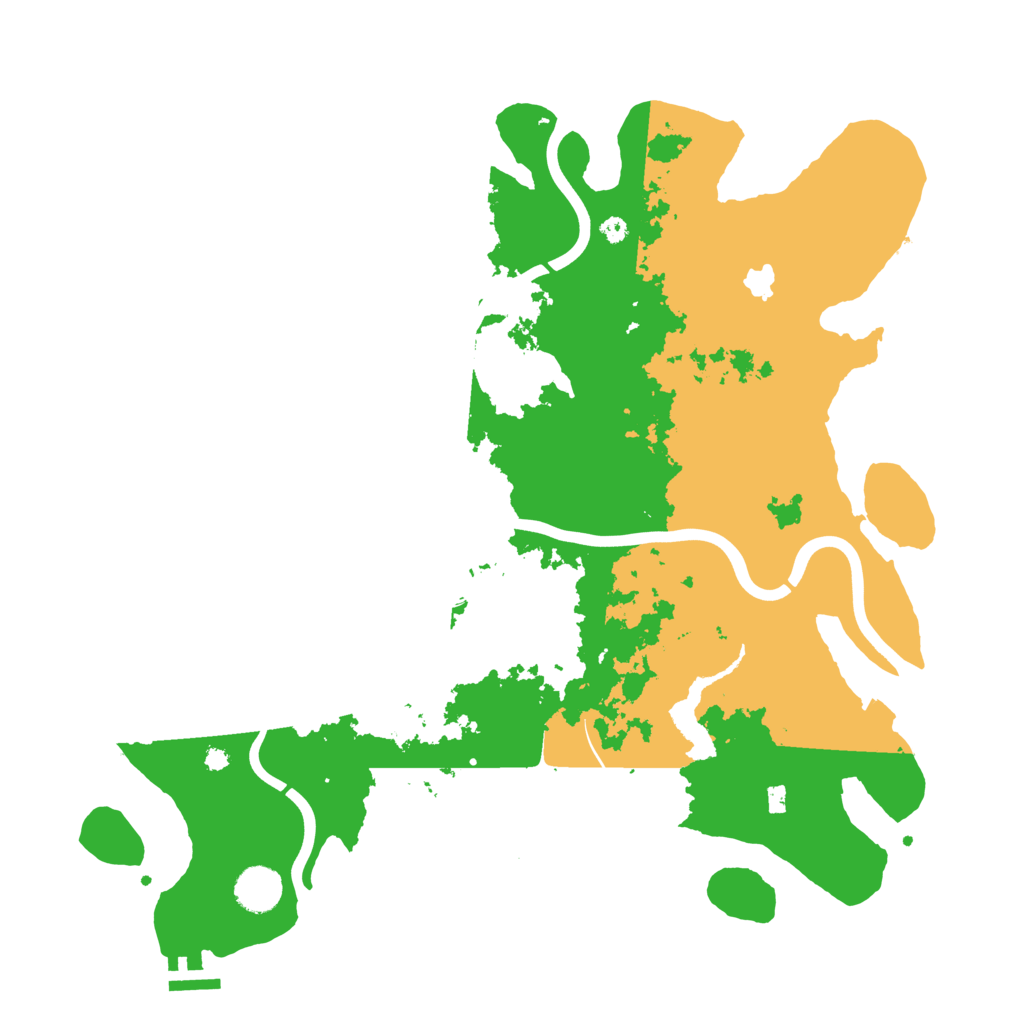 Biome Rust Map: Procedural Map, Size: 4000, Seed: 344807212