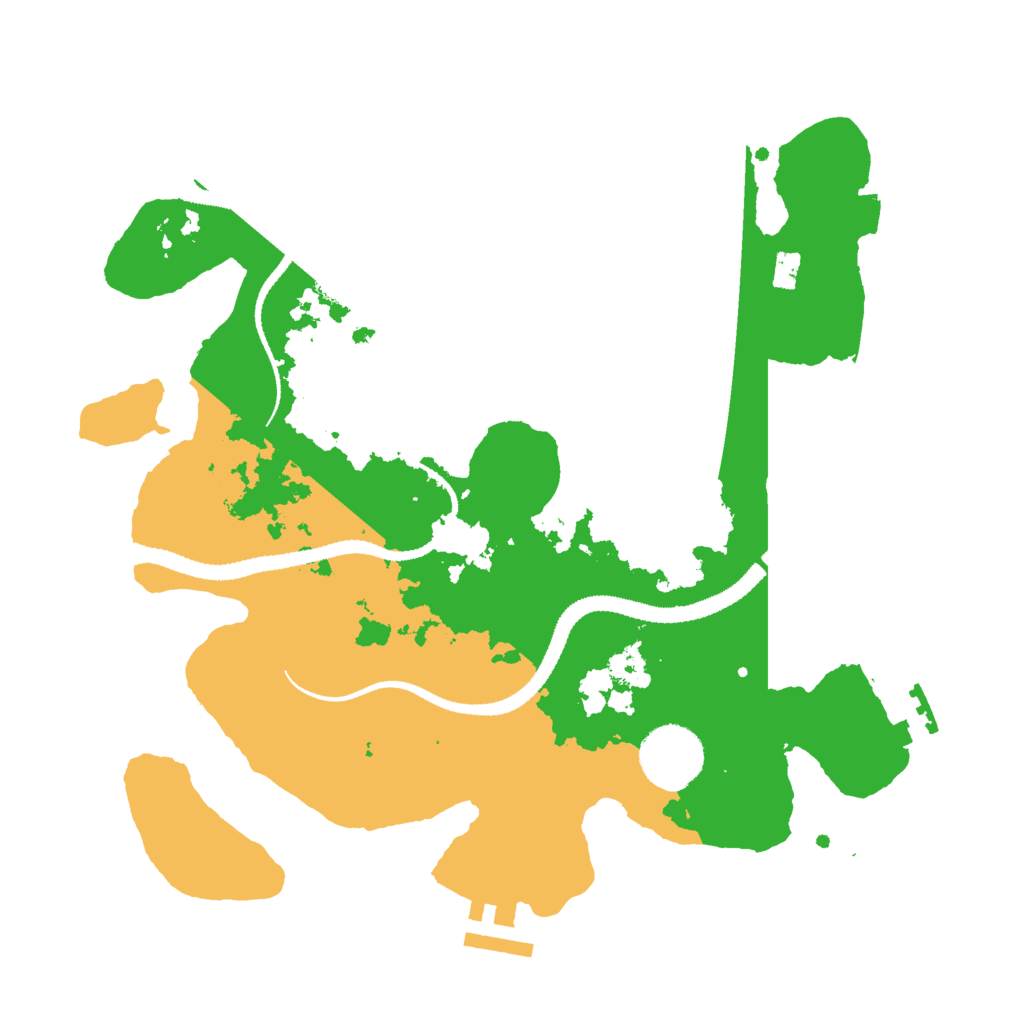 Biome Rust Map: Procedural Map, Size: 3000, Seed: 1636470018