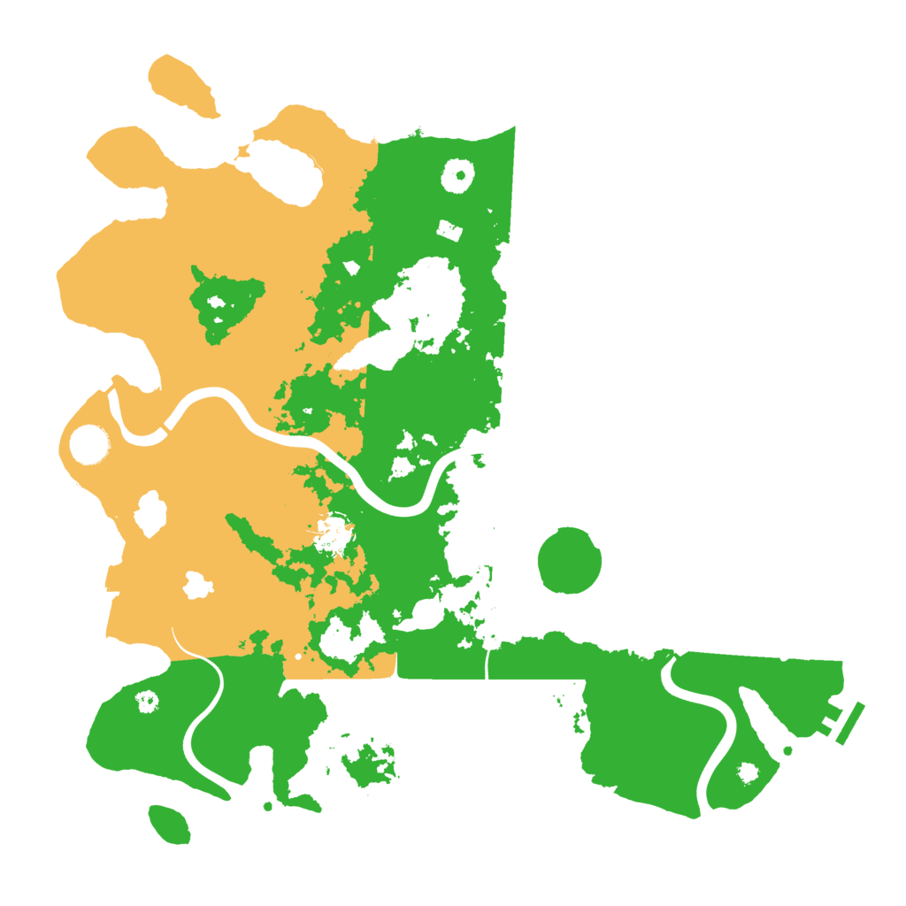 Biome Rust Map: Procedural Map, Size: 4000, Seed: 5674567