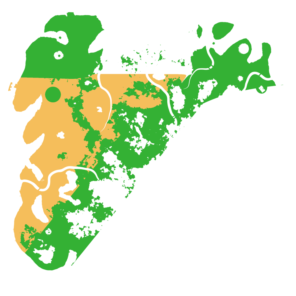 Biome Rust Map: Procedural Map, Size: 5000, Seed: 161421103