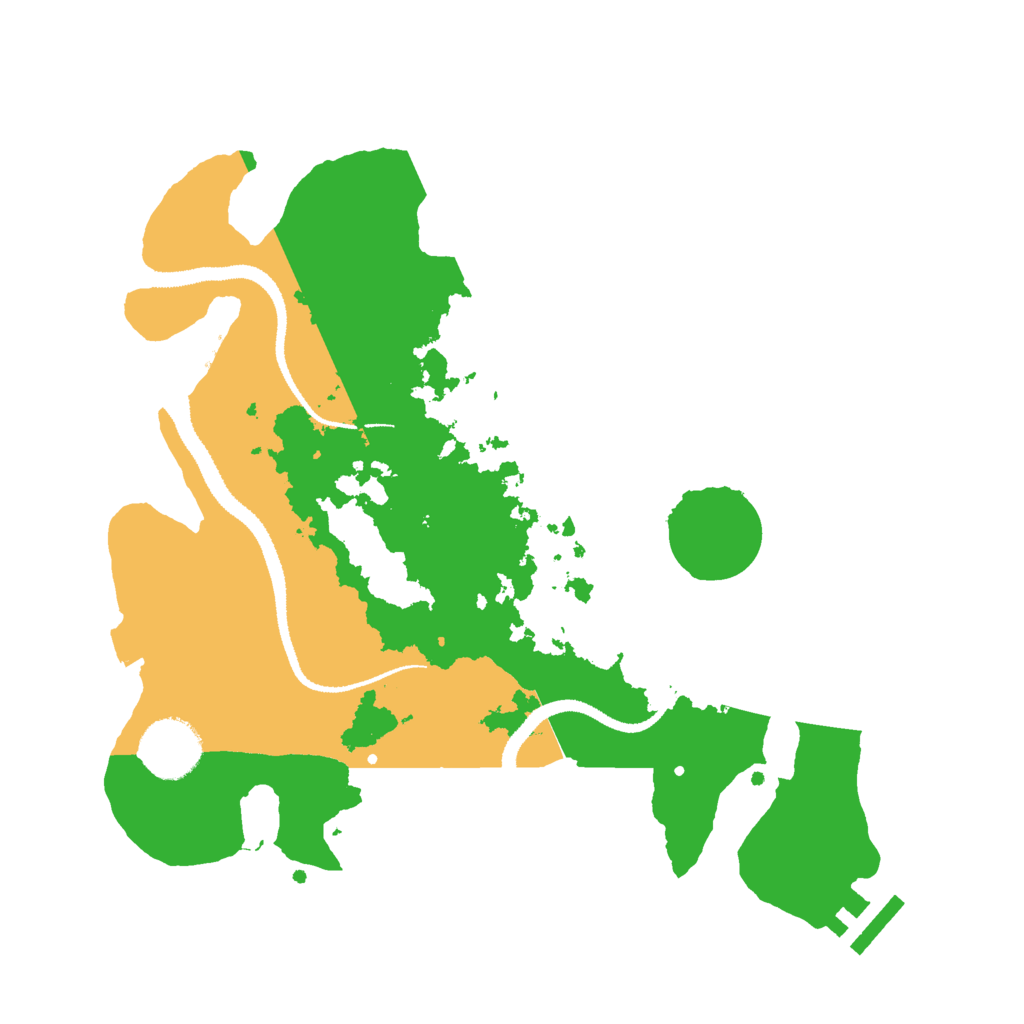 Biome Rust Map: Procedural Map, Size: 3000, Seed: 2025101915