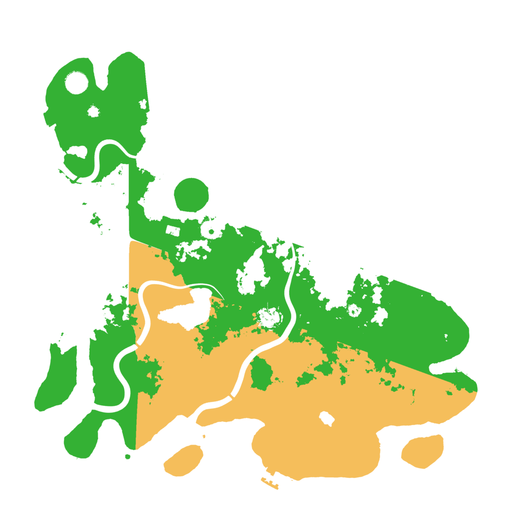 Biome Rust Map: Procedural Map, Size: 4000, Seed: 21865645