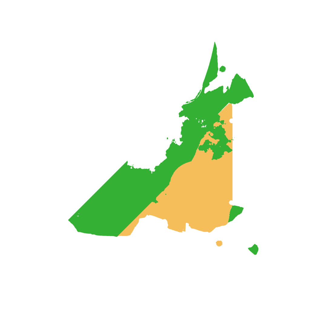 Biome Rust Map: Procedural Map, Size: 2000, Seed: 471970