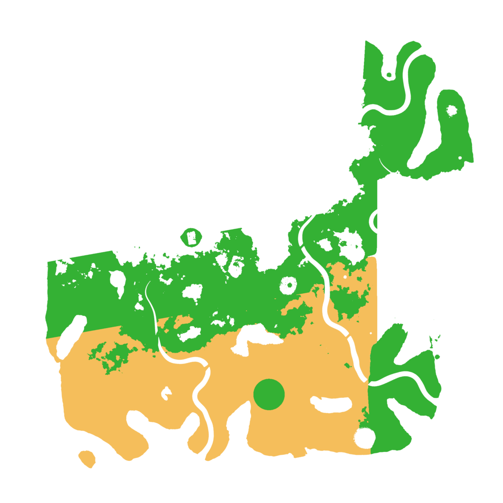 Biome Rust Map: Procedural Map, Size: 4250, Seed: 35808757