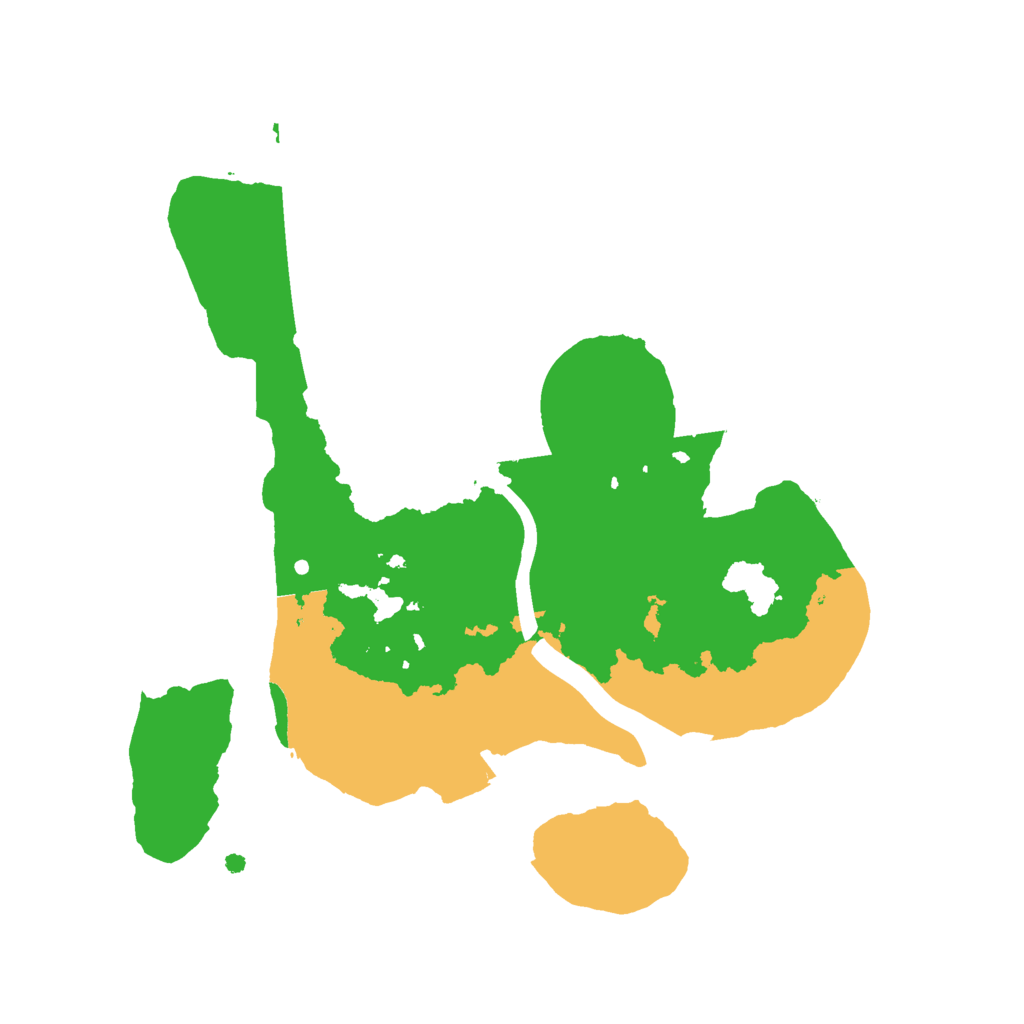 Biome Rust Map: Procedural Map, Size: 2050, Seed: 75051