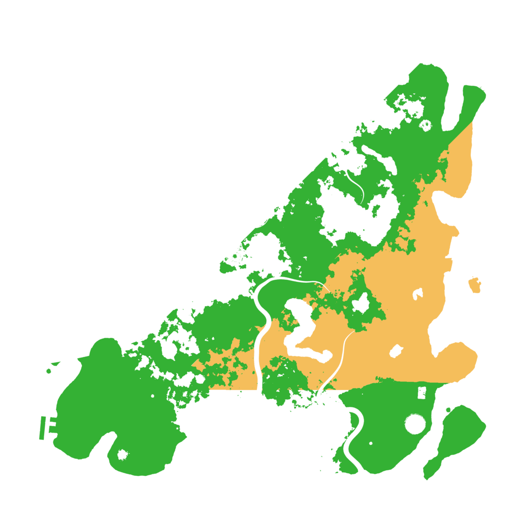 Biome Rust Map: Procedural Map, Size: 4500, Seed: 4567647