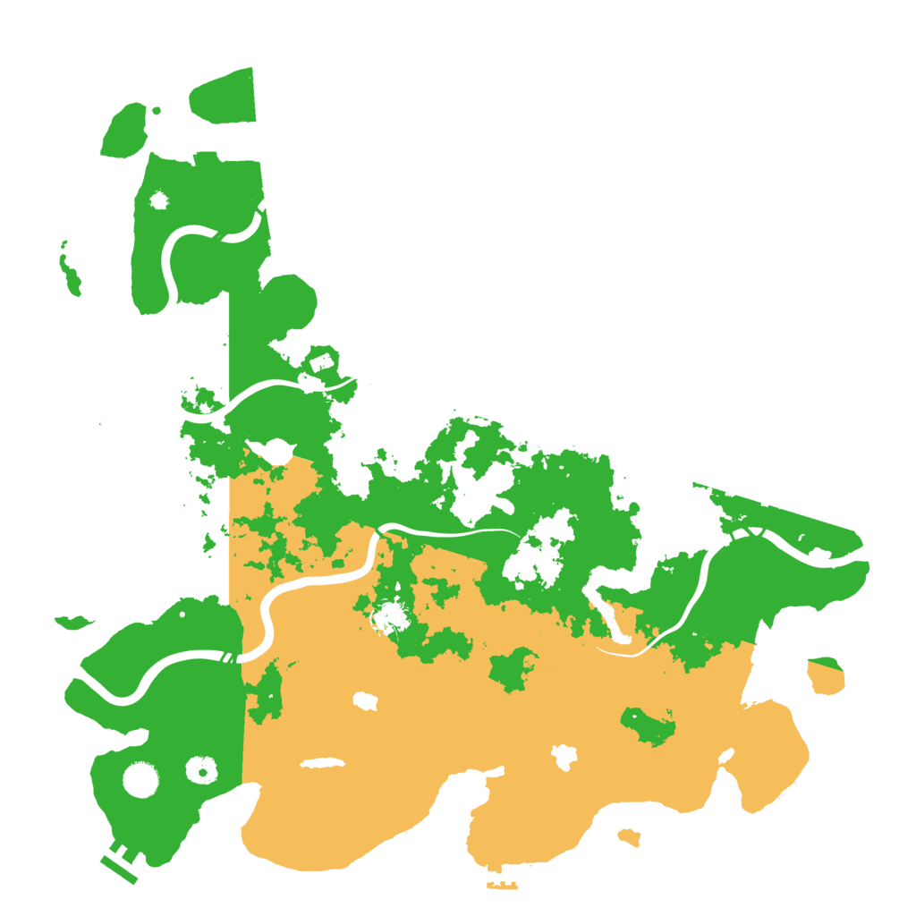 Biome Rust Map: Procedural Map, Size: 4500, Seed: 115839784