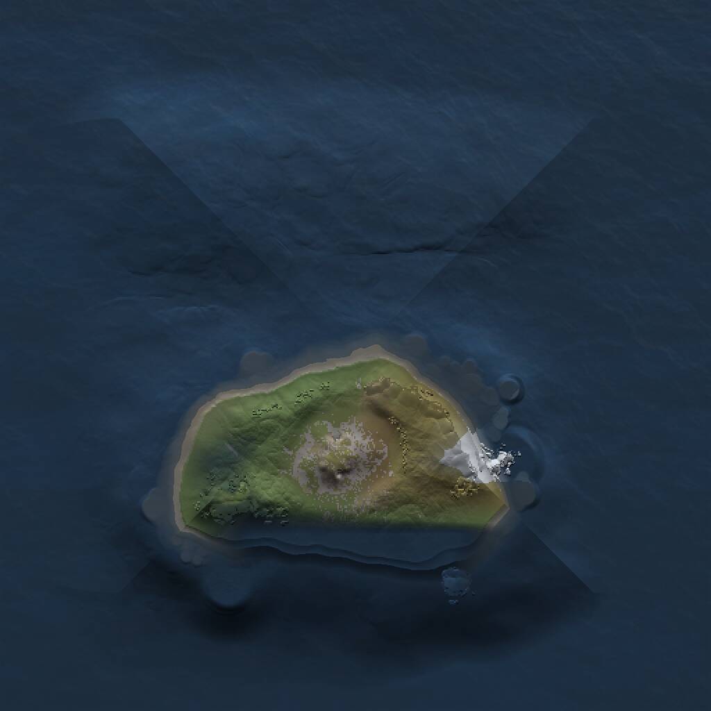 Rust Map: Procedural Map, Size: 1000, Seed: 370063612, 1 Monuments