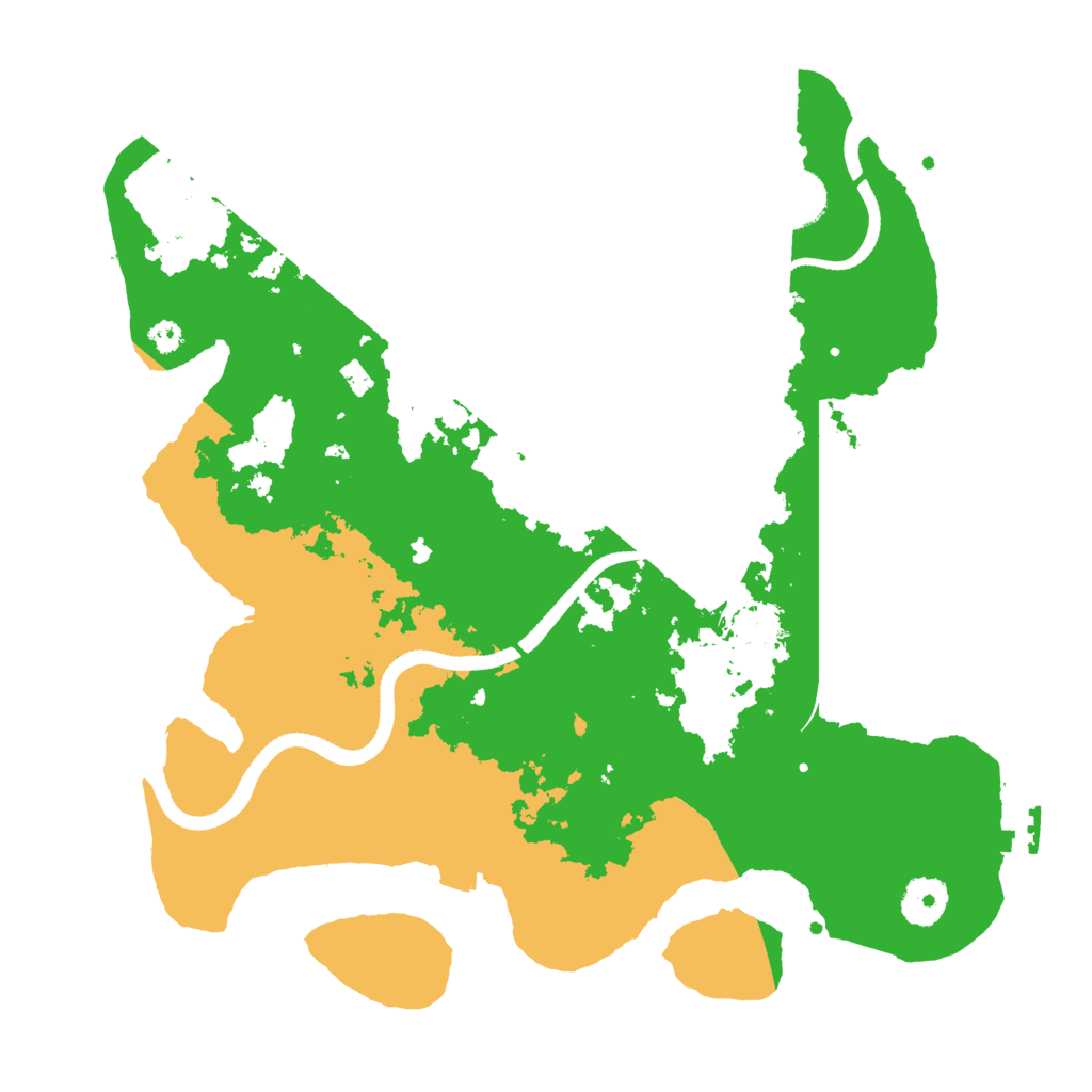 Biome Rust Map: Procedural Map, Size: 3450, Seed: 455