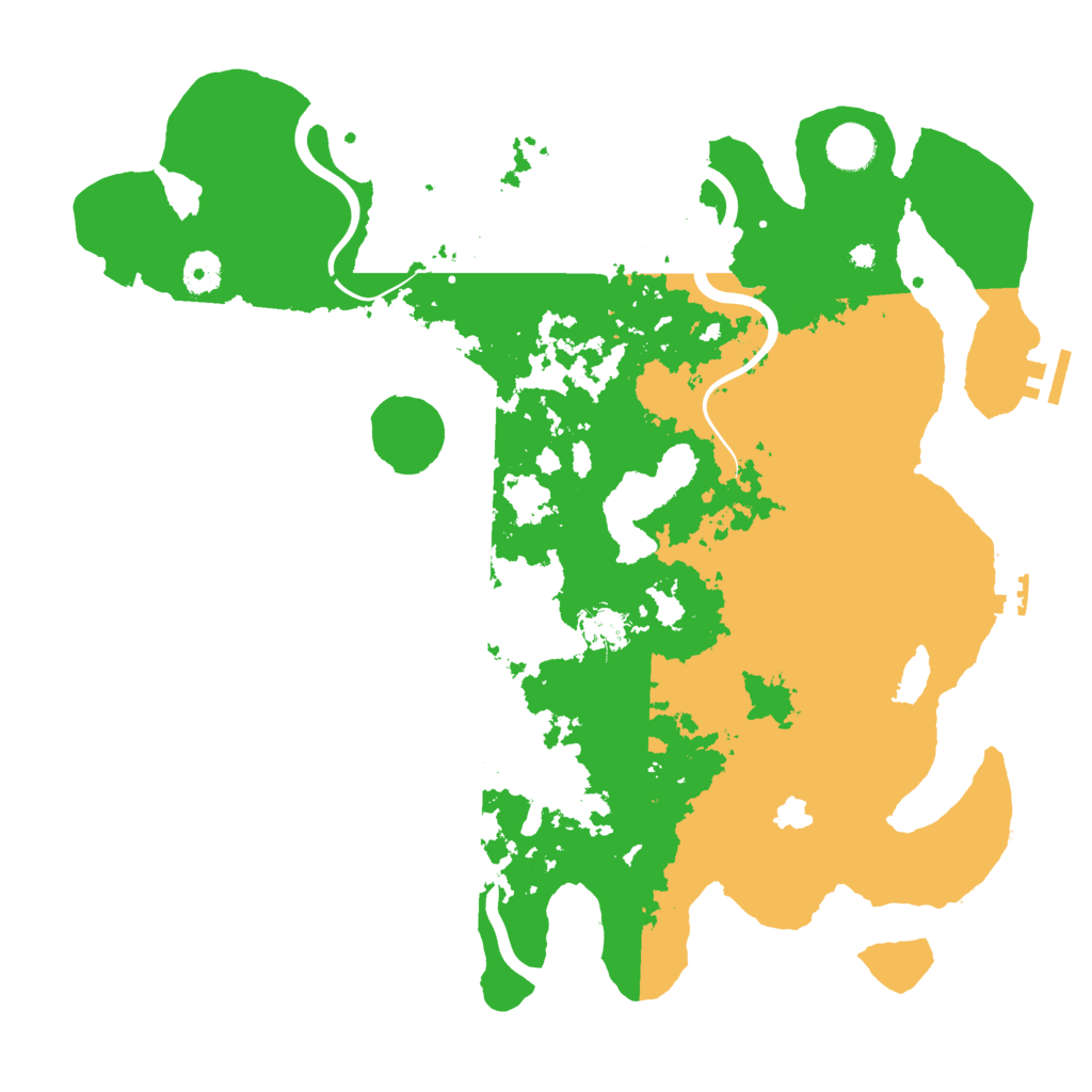 Biome Rust Map: Procedural Map, Size: 4000, Seed: 31468383