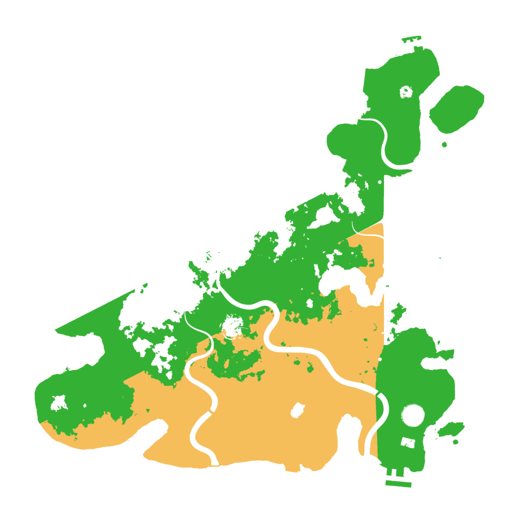 Biome Rust Map: Procedural Map, Size: 4000, Seed: 708245149