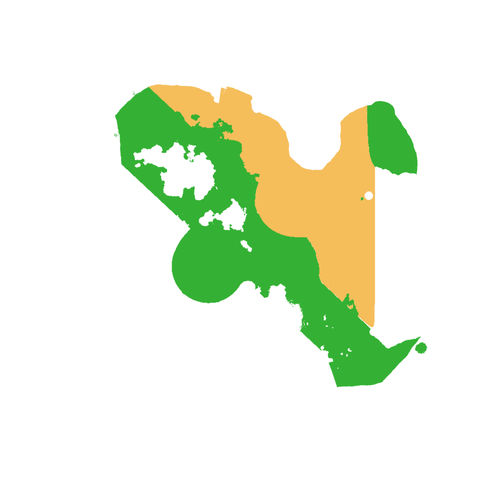 Biome Rust Map: Procedural Map, Size: 1800, Seed: 15614651