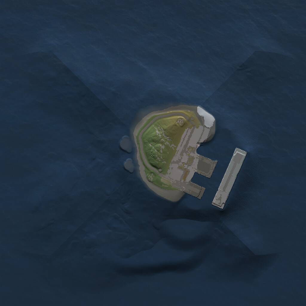 Rust Map: Procedural Map, Size: 1000, Seed: 541868838, 2 Monuments