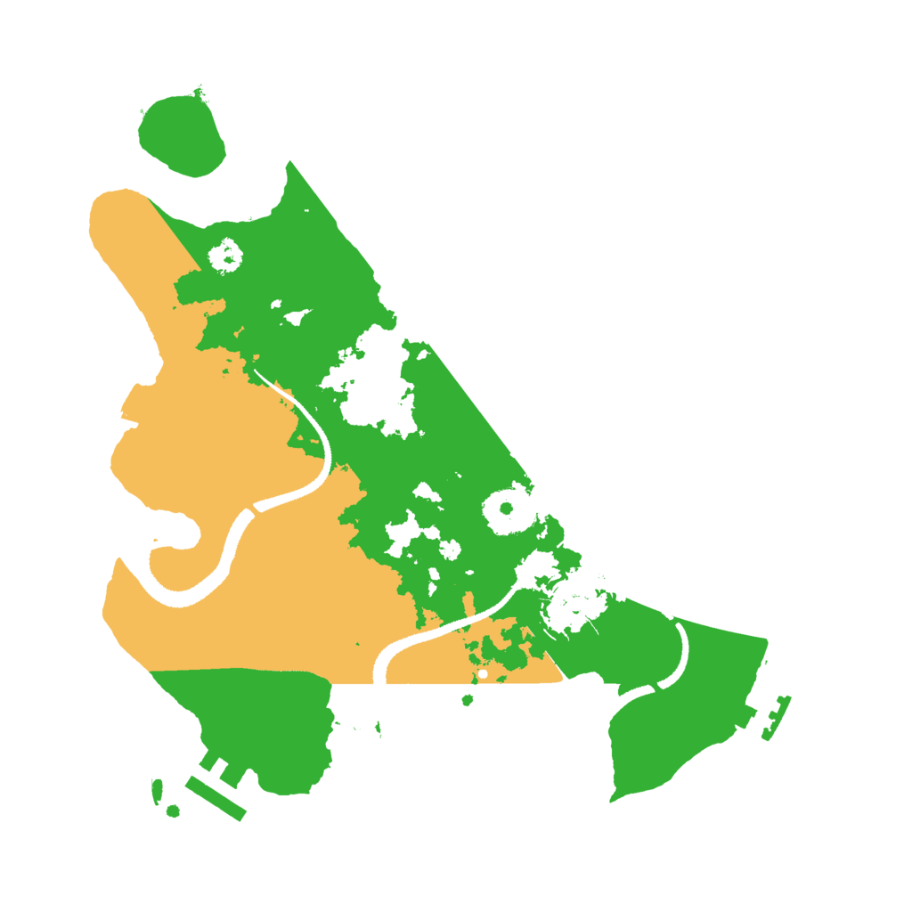 Biome Rust Map: Procedural Map, Size: 2800, Seed: 1856108130