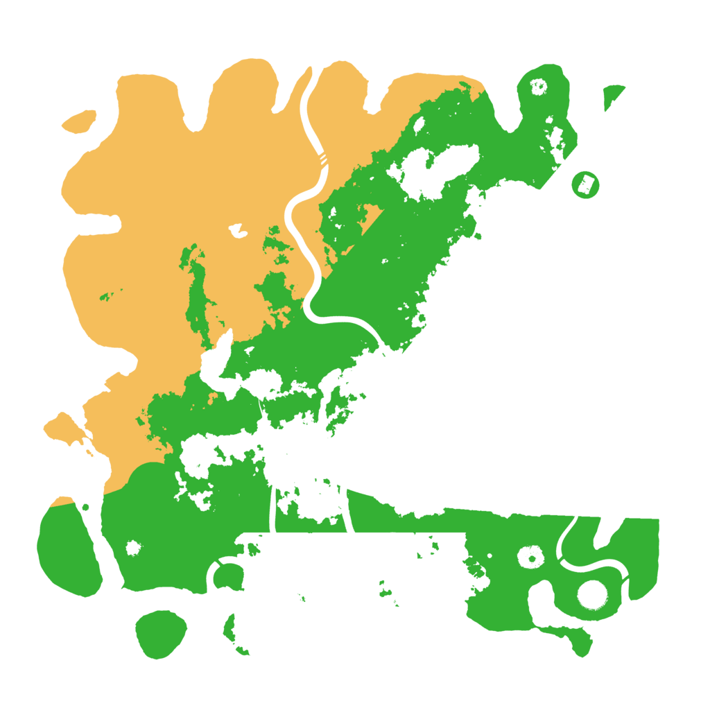Biome Rust Map: Procedural Map, Size: 4250, Seed: 1866407156