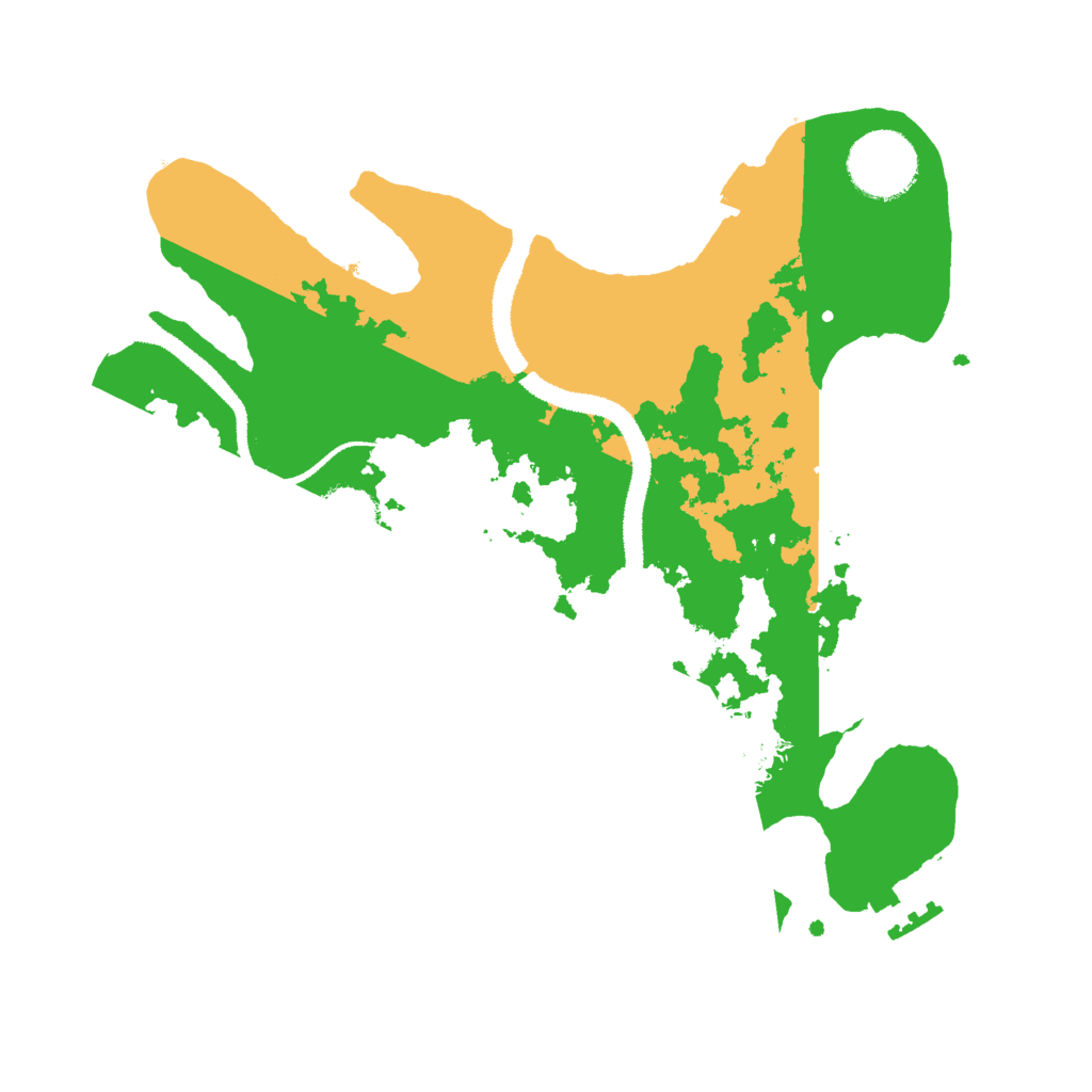 Biome Rust Map: Procedural Map, Size: 2800, Seed: 94559144