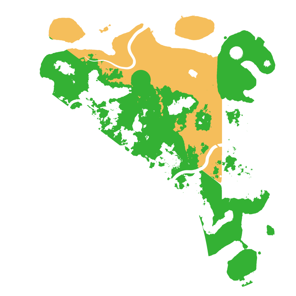 Biome Rust Map: Procedural Map, Size: 4000, Seed: 3489556