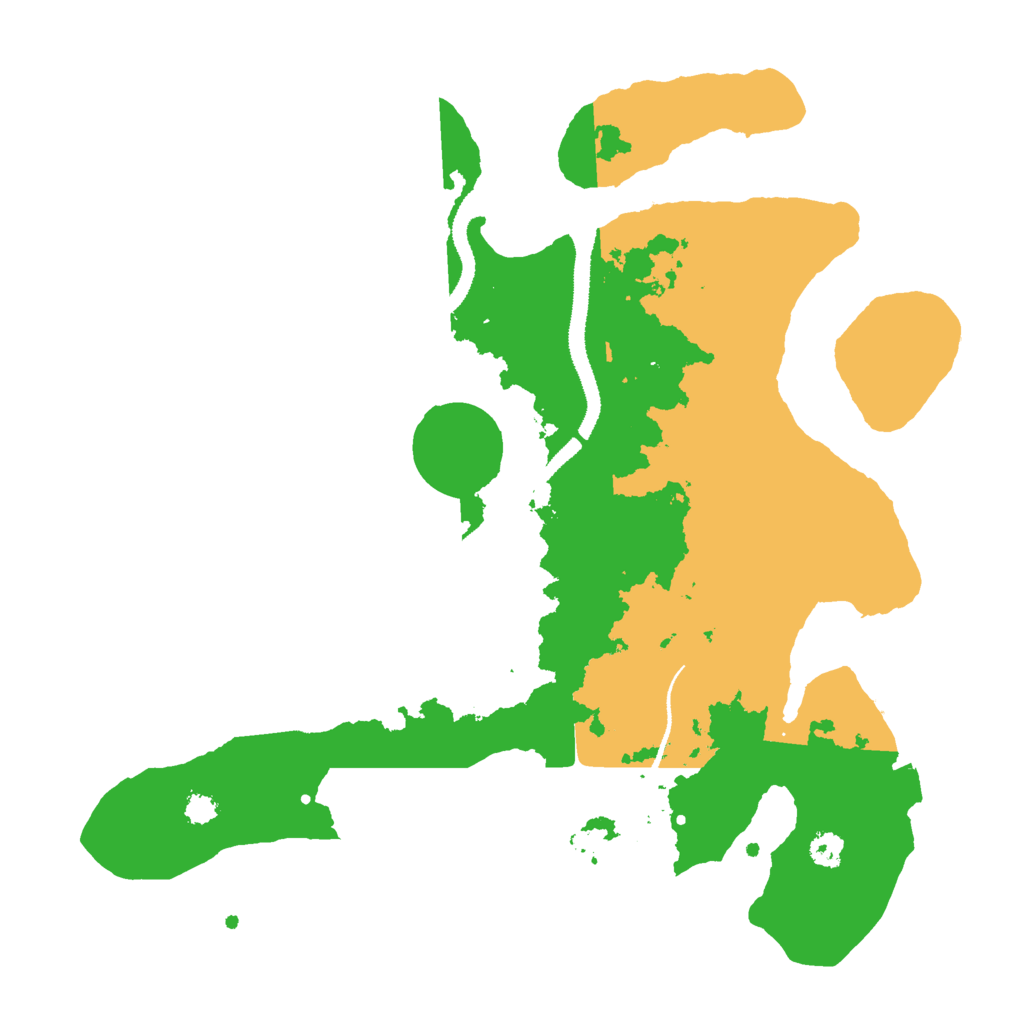 Biome Rust Map: Procedural Map, Size: 3000, Seed: 241689991